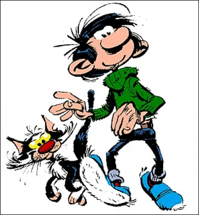 Que devient le bâtiment de la rédaction quand Gaston joue avec ses amis ?