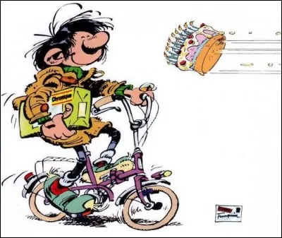 En quelle année est né le personnage de Gaston Lagaffe ?