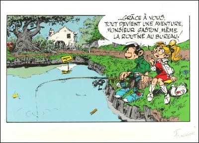 Qui est l'amour de Gaston Lagaffe ?