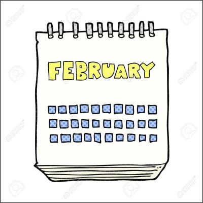 Pour finir, le mois de février comptera combien de jours ?