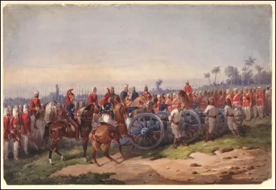 Dans quel pays a eu lieu la révolte des Cipayes de 1857 ?