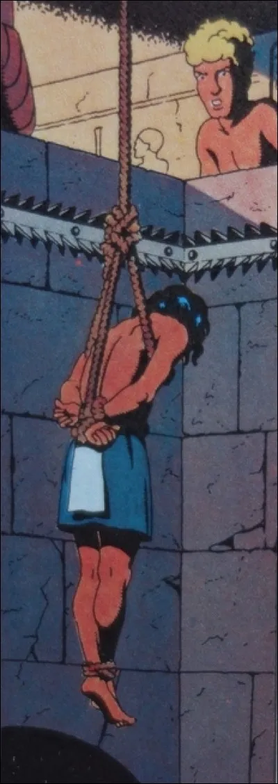 Quels animaux grouillent au fond du puits ("Le sphinx d'or") ?