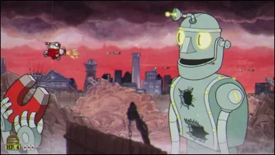 De quel célèbre robot de dessin animé est inspiré ce boss ?