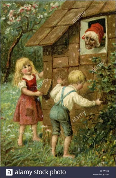 Comment s'appelle les 2 enfants qui vont chez une dame dans la foret qui a une maison en pain d'épices ?