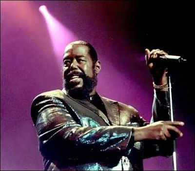 Comment traduit-on la chanson de Barry White, 'Can't get enough of your love, baby ' ?