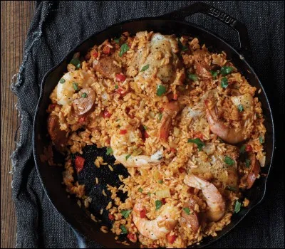 Quel ingrédient n'est pas présent dans le ''jambalaya" ?