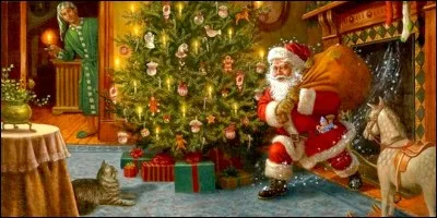 Passage du Père Noël.