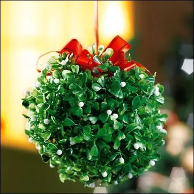 Il a les boules à Noël.