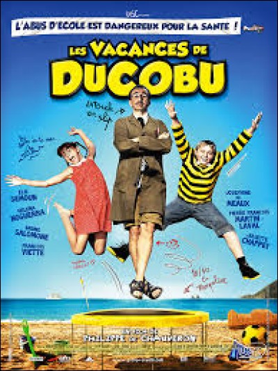 En quelle année est sorti le film "Les vacances de Ducobu" ?