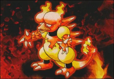 Dans quelle série de jeux vidéos retrouve-t-on cette créature de type feu nommée Magmar ?