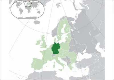 Les couleurs du drapeau allemand sont :