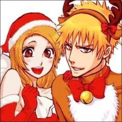 Un joli petit couple pour Noël... Quelle taille mesure Ichigo ?