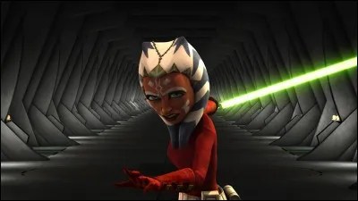 Quel est le Jedi qui rencontre Ahsoka Tano enfant pour la première fois ?