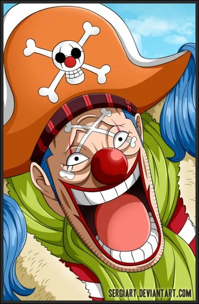 Baggy le clown faisait partie de l'équipage de Luffy.