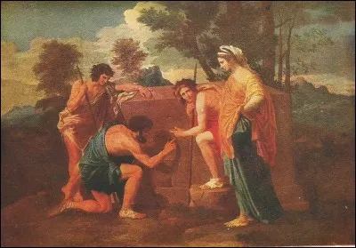 D'où sont " Les Bergers " de Nicolas Poussin ?