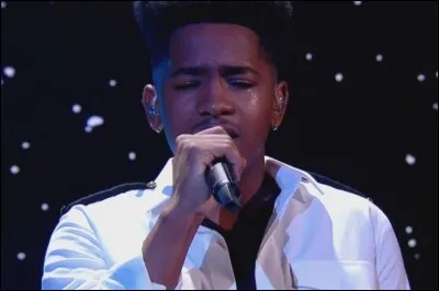 À qui a-t-il dédié son interprétation de "Si seulement je pouvais lui manquer" lors de la demi-finale de The Voice France 2017 ?