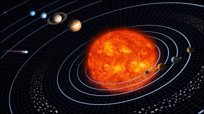 Vers 1710, Nicolas Copernic comprit que ce n'était pas la Terre, mais le Soleil qui était au centre des planètes.
