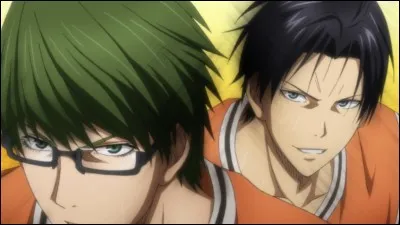 Nous rencontrons ces deux personnages lors de la finale des préliminaires de l'Interhigh. Ils jouent contre Seirin et perdent à un point près. De quel lycée sont-ils l'ombre et la lumière ?