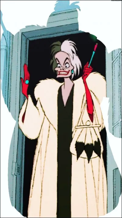 Quelle est la couleur de la voiture de Cruella de Ville?