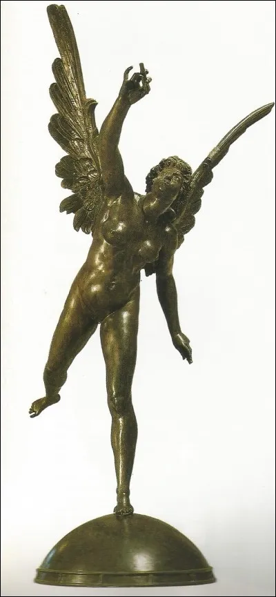 Qui a créé le bronze appelé ''La Renommée'' ?
