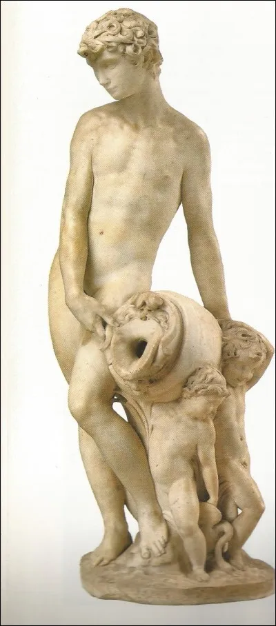 Quel artiste a sculpté ''Jeune fleuve'' dans le marbre ?