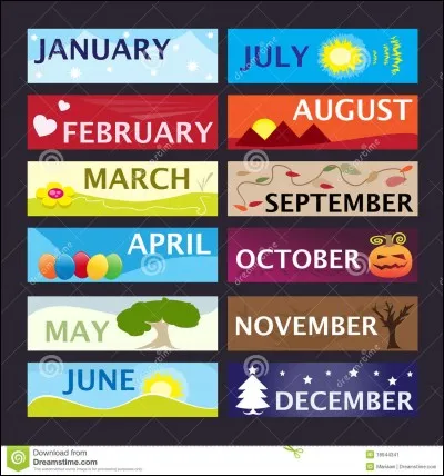 Quel mois préférez-vous ?