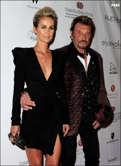 Comment s'appelle la dernière femme de Johnny Hallyday ?