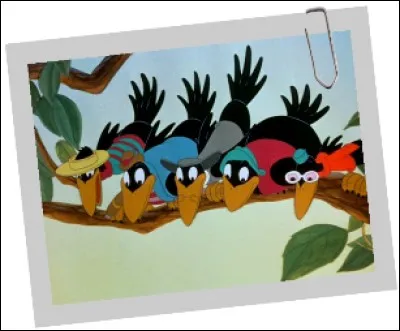 Ces corbeaux sont très intéressés par ce qui se passe, et vont avoir une action décisive dans ce film. De quel film s'agit-il ?