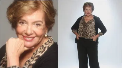 De qui joue-t-elle le rôle ?