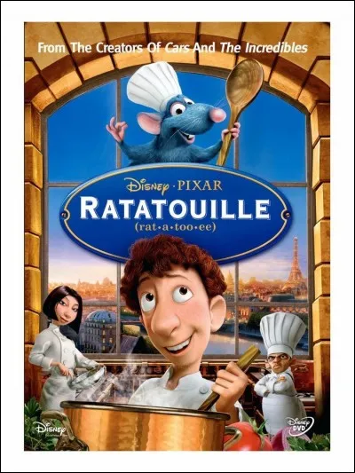 En quelle année est sorti le DVD "Ratatouille" ?