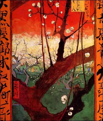 Qui a peint ce tableau d'inspiration japonaise ?