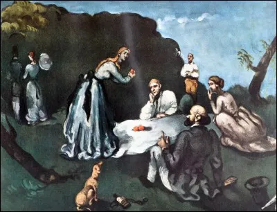 À qui doit-on cette toile représentant un pique-nique ?