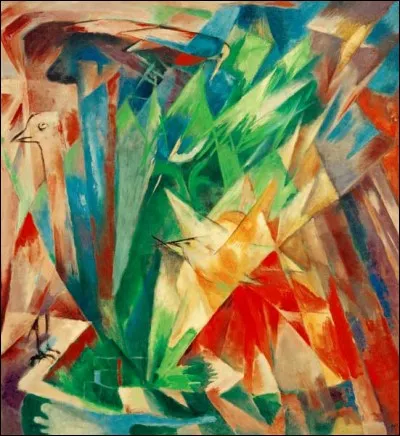 Cette toile s'intitule "oiseaux", qui est son peintre ?