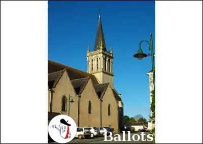 Ballots est situé dans le canton de Cossé-le-Vivien.
Du latin "Barlorcium".
Indices : 1. Le département correspond essentiellement au Bas-Maine - 2. Château-Gontier.