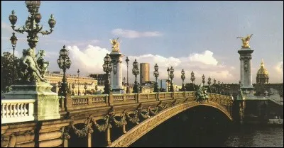 Et pour finir, c'est le célèbre pont...