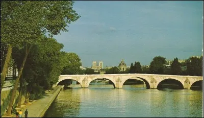 Ce pont de Paris est le pont...