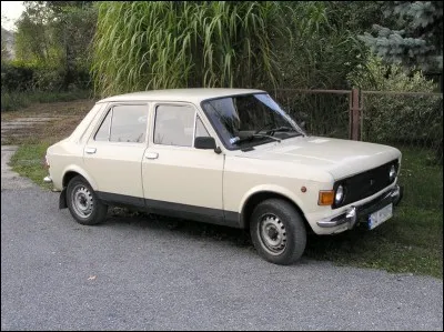 Et pour finir, cette Zastava 1100 vient de :