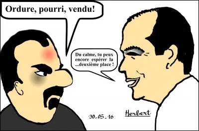 Quelqu'un te pousse, que fais-tu ?