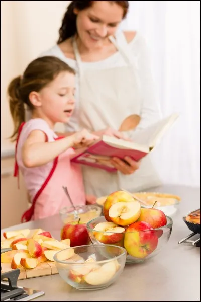 Aimes-tu faire la cuisine avec tes parents ?