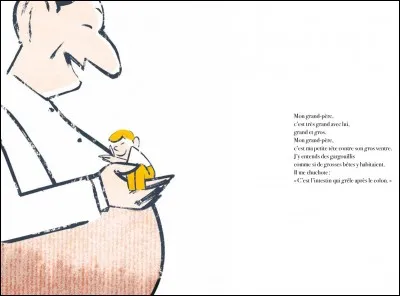 Décidément, la famille est nombreuse ! Suzy, ta maman et la grand-mère de tes enfants, vient te voir et te présente son frère, Alain, que tu n'as jamais vu parce qu'il vit en Italie, au Vatican. Ce grand monsieur autrefois brun qui est ton oncle t'impressionne, mais il est très gentil. Que lui offres-tu en guise de remerciement pour être venu te voir ?