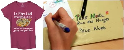 La poste gère un type de courrier bien spécifique, celui du Père-Noël ! Tout se passe en novembre et décembre ! Ce service s'occupe du courrier en provenance de la France exclusivement !
Qu'en pensez-vous ?