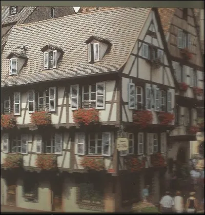 Comment est appelée cette maison de Colmar ?