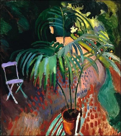 Qui a peint "Le petit palmier" ?