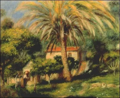 Qui a peint "Le palmier" ?