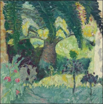 Qui a peint "Palmier rose au Cannet" ?