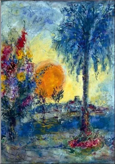 Qui a peint "Sous le palmier" ?