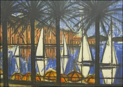 Qui a peint "Palmiers et voiliers" ?