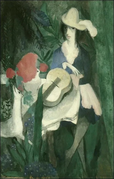 Qui a peint "La jeune fille au palmier" ?