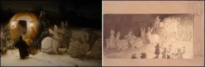 Cette jolie scène onirique de neige, un carosse tiré par des lapins, est tirée d'un charmant film racontant la vie d'une dessinatrice de grand talent. Quel est ce film ?