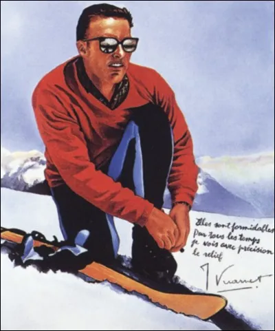 Le skieur Jean Vuarnet a donné son nom à une marque de gants de ski.